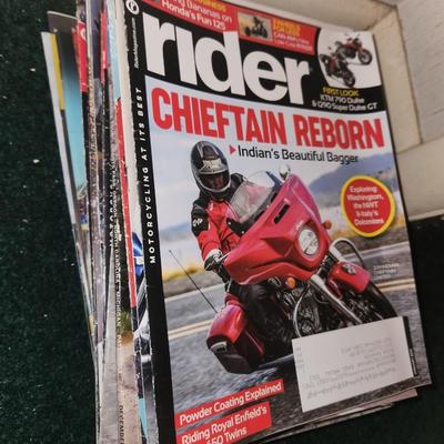 Motorcycle magazines