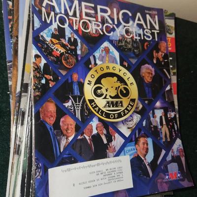 Motorcycle magazines