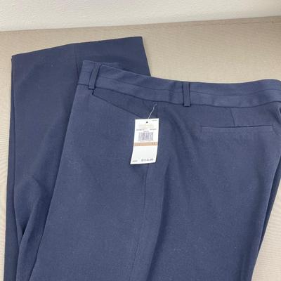 Michael Kors Navy Pants New Size 12