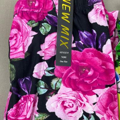 3 Pair Leggings Small