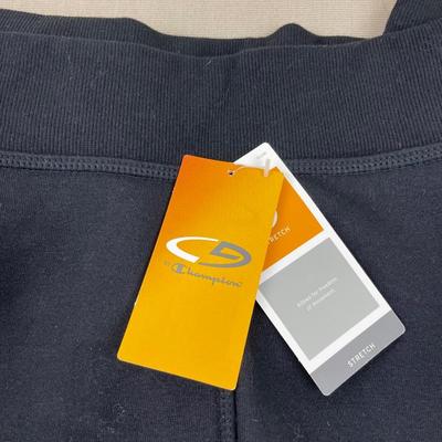 New Champion Black Stretch Athletic Pants