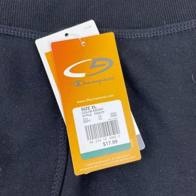 New Champion Black Stretch Athletic Pants