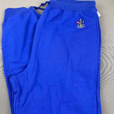 New Ralph Lauren Royal Blue Sweatpants Large
