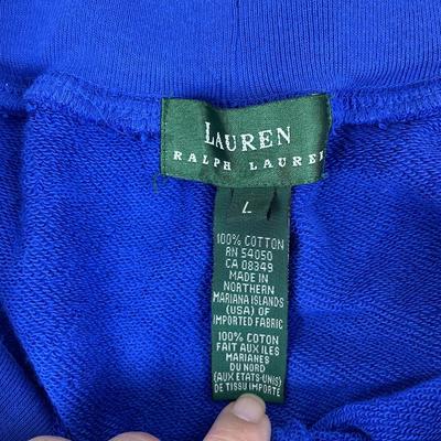 New Ralph Lauren Royal Blue Sweatpants Large