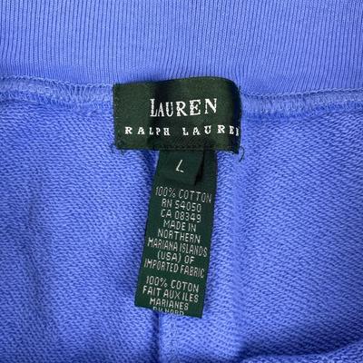 Ralph Lauren Blue Sweatpants New Large