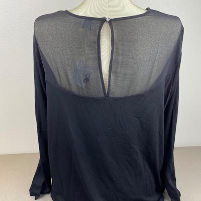 New Cupio Floral/Black Top 1X