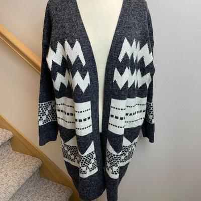 Ellie & Kate Long Cardigan Sweater