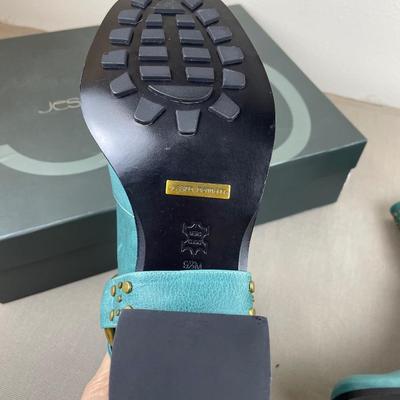 New Jessica Bennett Studded Cowboy Boots