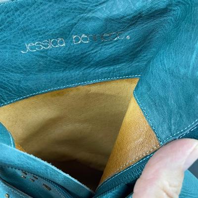 New Jessica Bennett Studded Cowboy Boots