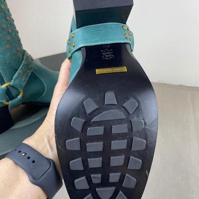 New Jessica Bennett Studded Cowboy Boots