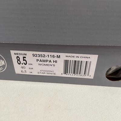 New Palladium Boots Pampa Hi White Size 8.5