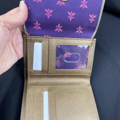 Anuschka Leather Wallet with RFID Blocker Pumpkin