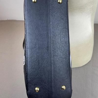 Anuschka Hand-painted Leather Large Butterfly Tote New