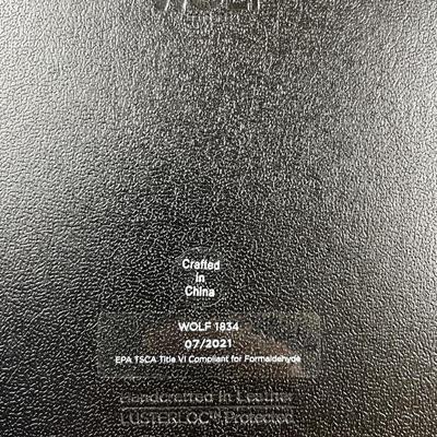 Wolf London Leather Ring Storage Tray Red New!