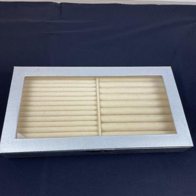 Wolf London Leather Ring Tray Silver New!