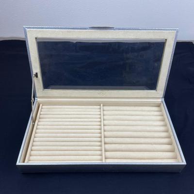 Wolf London Leather Ring Tray Silver New!