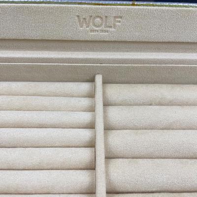 Wolf London Leather Ring Tray Silver New!