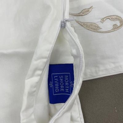 Set of 2 Euro Pillow Shams NWT