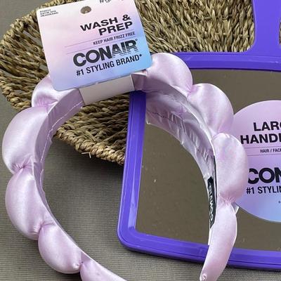 3 Piece Conair Bundle with Mirror Purple