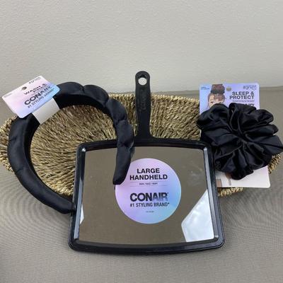 3 Piece Black Conair Bundle with Mirror