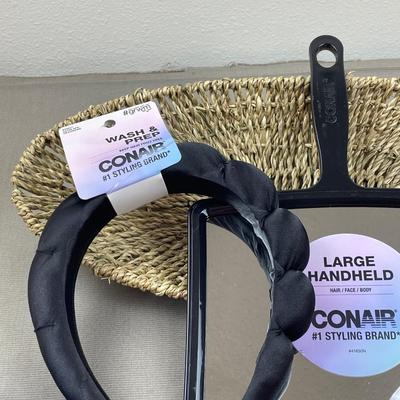 3 Piece Black Conair Bundle with Mirror