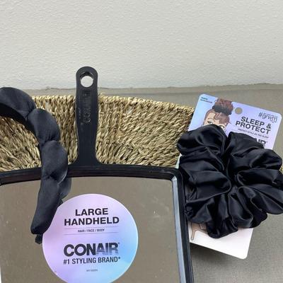 3 Piece Black Conair Bundle with Mirror