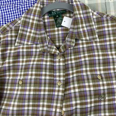 Lot of 3 Shirts Ralph Lauren/Orvis Size M
