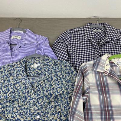 Lot of 4 Orvis Shirts Size 8