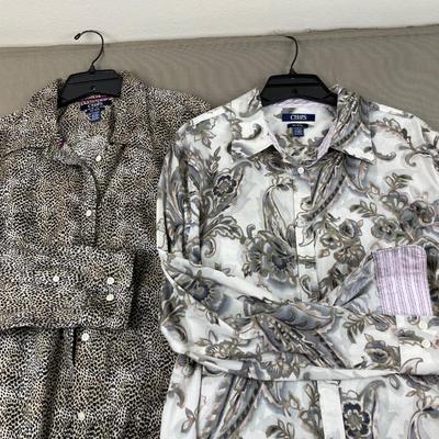 Lot of 2 Chaps Shirts Size 1X