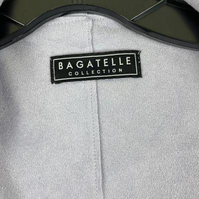 Lilac Faux Suede Jacket