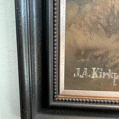 J.A. Kirkpatrick Original Oil Painting with 13 additional Prints
