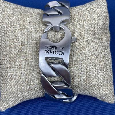 New Invicta Men’s Matte Stainless Steel Bracelet