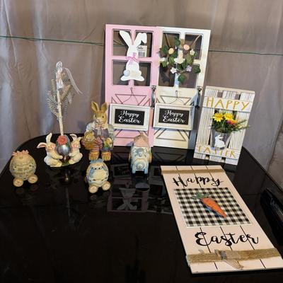 NEW FLUFFY BUNNY NIGHT LIGHTS AND OTHER EASTER DECORATIONS