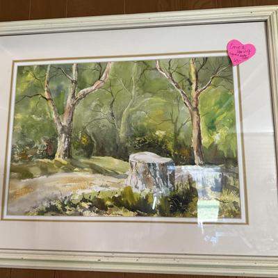 Lot 2: Peter Max Signed Art, Vintage record player & more art