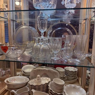 Lot 5: China Hutch, China, Art & More