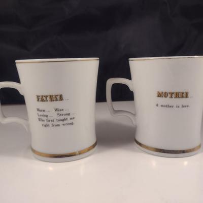 Mother and Father Mugs