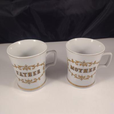 Mother and Father Mugs