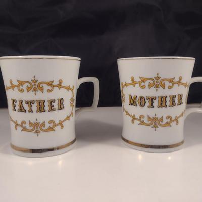 Mother and Father Mugs