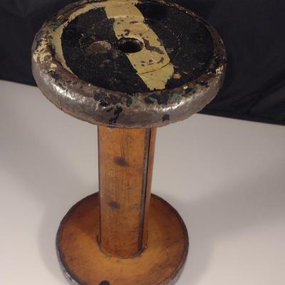 Vintage Wooden Yarn Spool