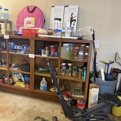 Lot 16: Garage Misc, Shelving & More