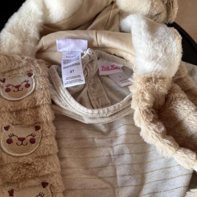 GIRLS SIZE 4 JACKETS, JEANS AND SHIRTS