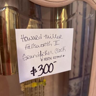 Lot 21: Grandfather Clock & More