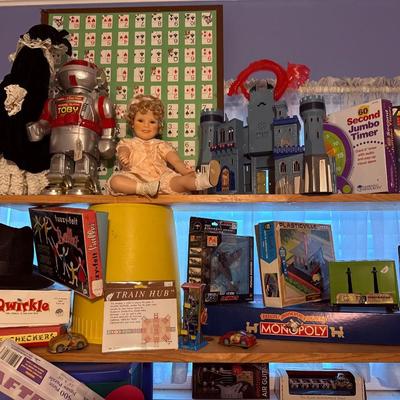 Lot 25: More Toys Center Selection
