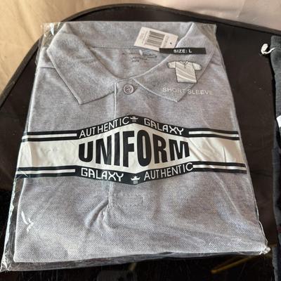 MEN'S SHIRTS (L) SHOES AND HOODIE
