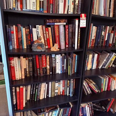 Lot 27: Wall of books