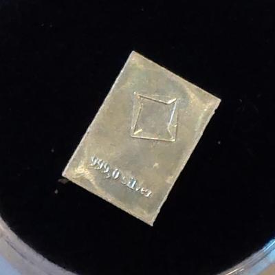 1 gram silver Bar