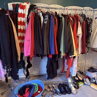 Lot 32: More Clothing & Room Divider