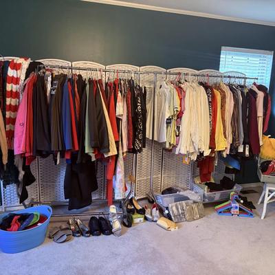 Lot 32: More Clothing & Room Divider