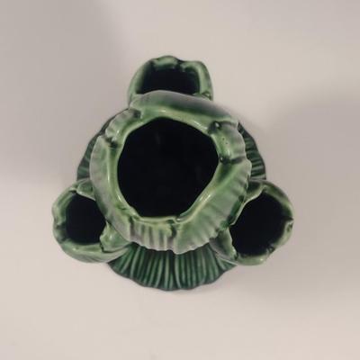 Vintage Camark Pottery Four Section Vase