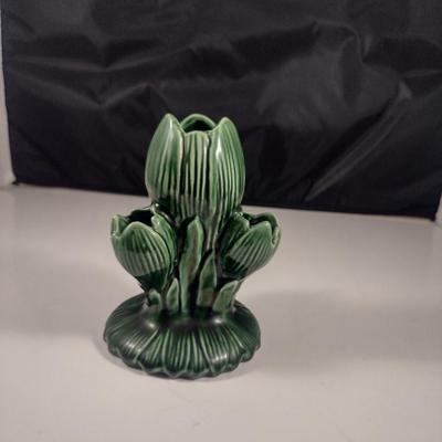 Vintage Camark Pottery Four Section Vase
